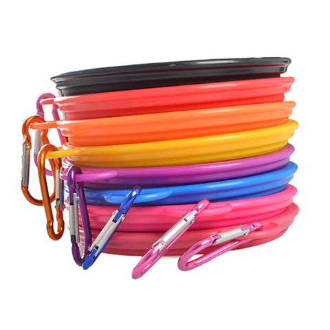 Dog Bowl Silicone Collapsible Feeding - Paws Palace