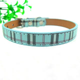 Fashion Plaid Dog Collar - Paws Palace
