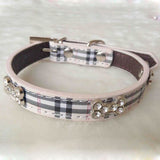 Fashion Plaid Dog Collar - Paws Palace