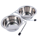 Dog Bowl Stainless Steel Pet - Paws Palace