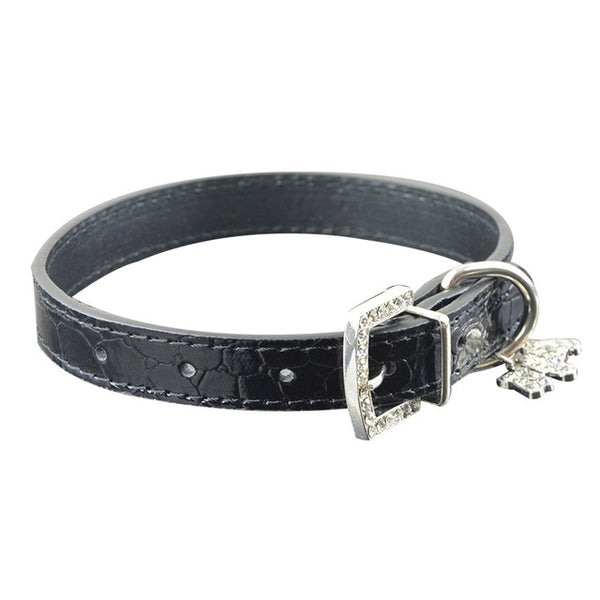 Dog Collar Crocodile Style - Paws Palace